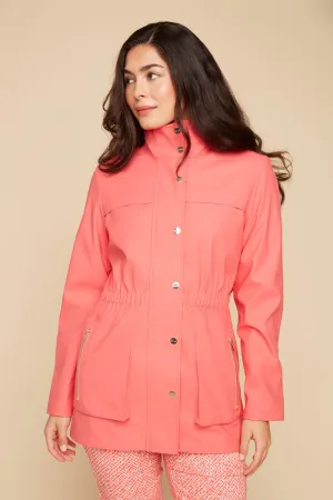 Raincoat in Corally