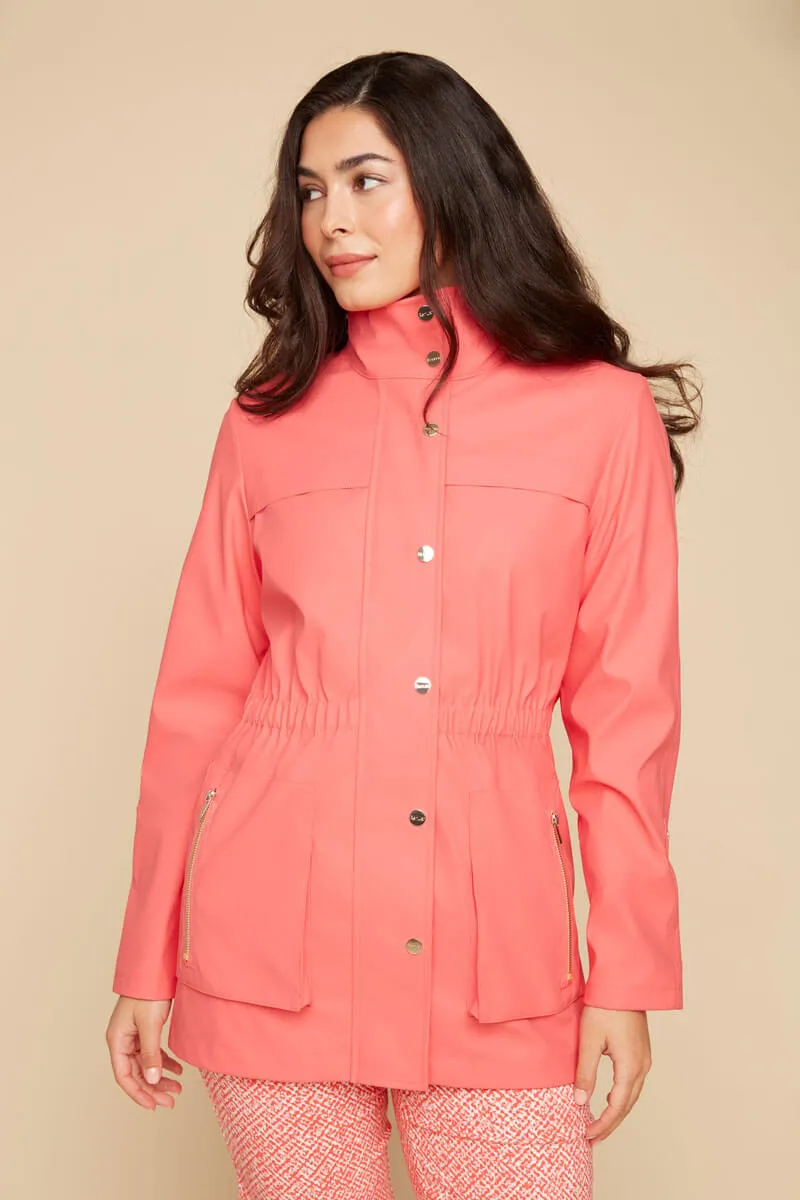 Raincoat in Corally