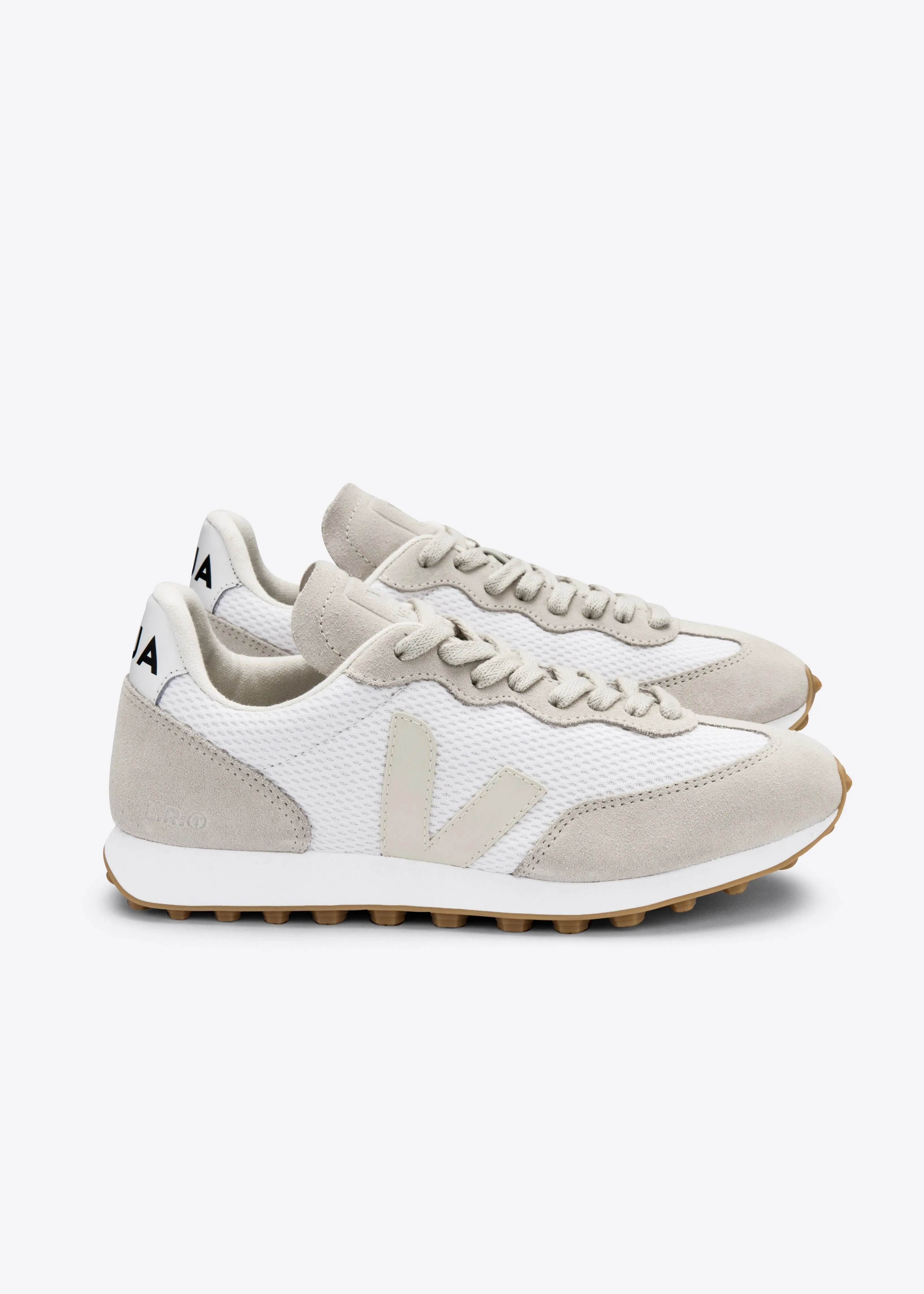 Rio Branco, Alveomesh White Pierre Natural Sneakers