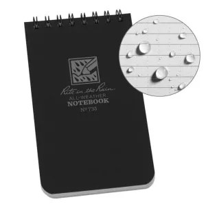 Rite in the Rain Polydura Waterproof Spiral Notebook - 3 x 5