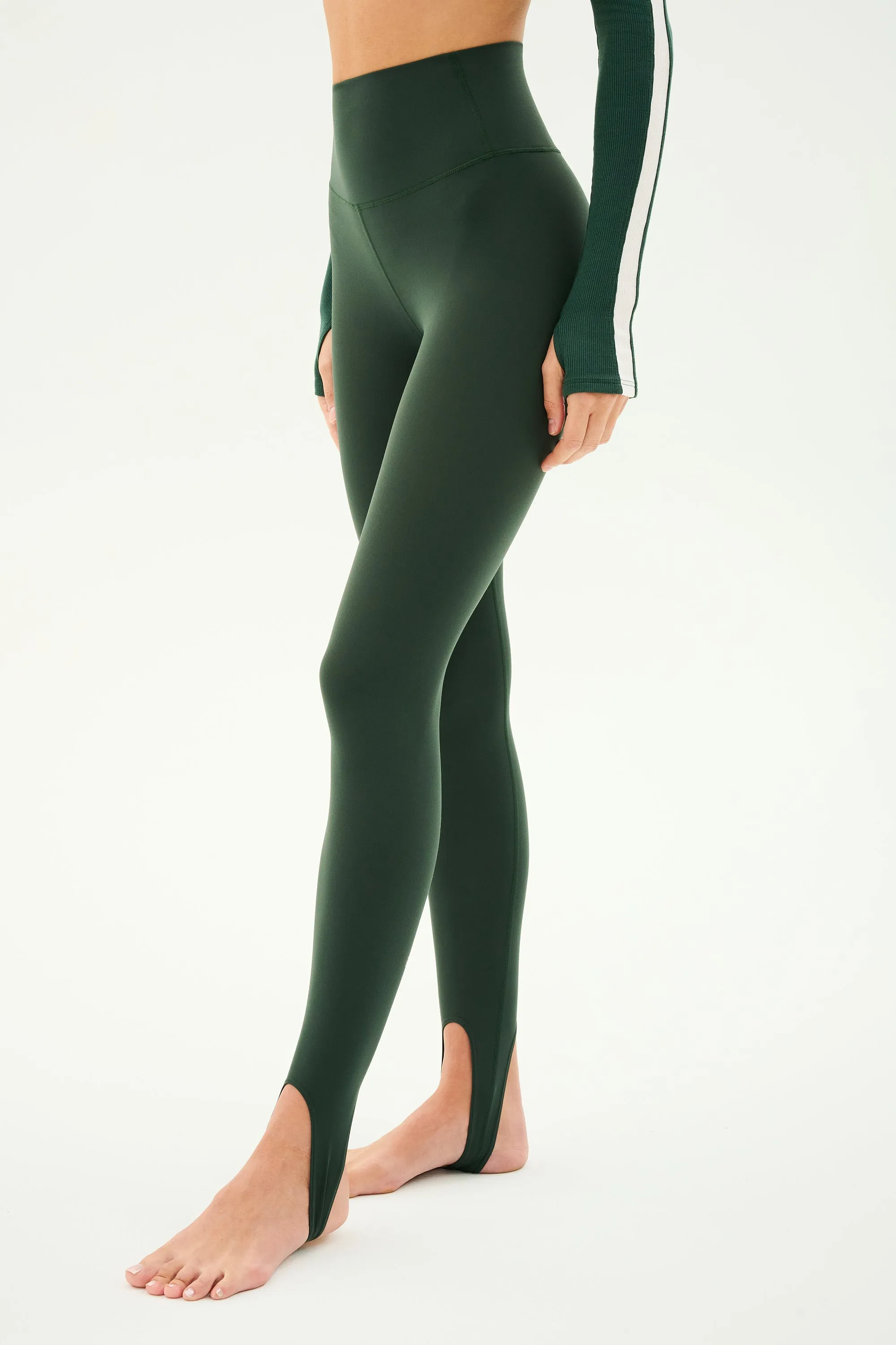 River High Waist Airweight Stirrup - Military