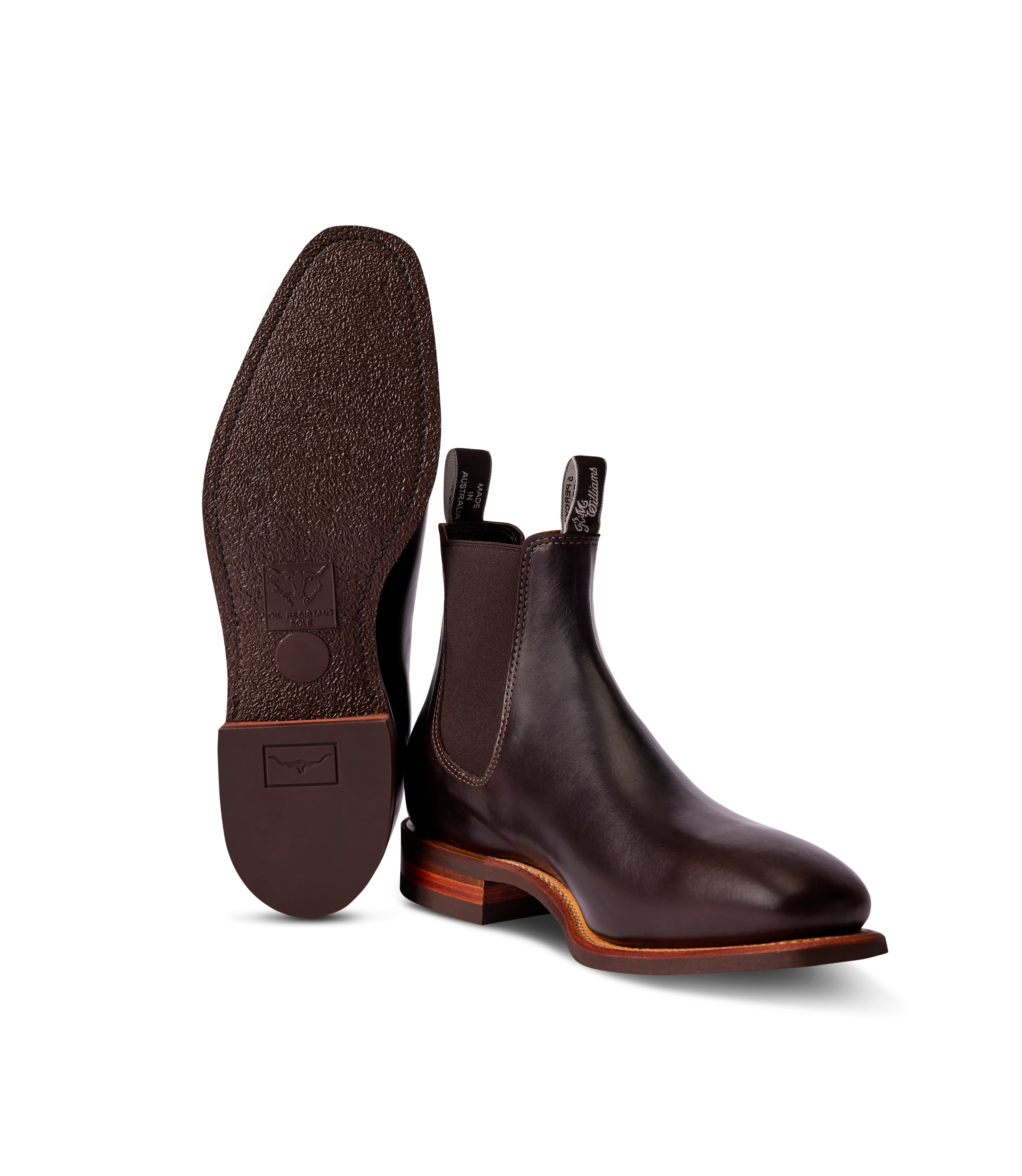 R.M. Williams Comfort Craftsman Boot - H Fit - Chocolate