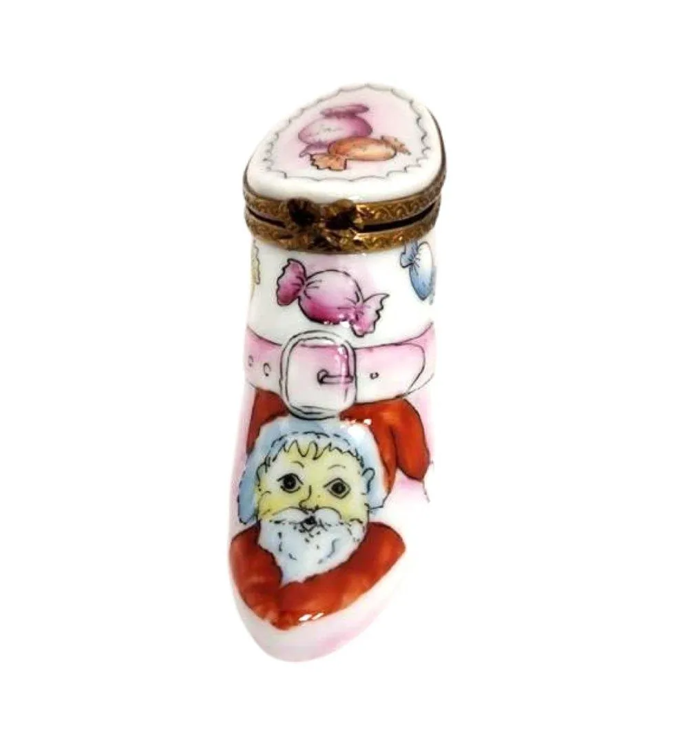 Santa Boot Shoe w Candy Fashion