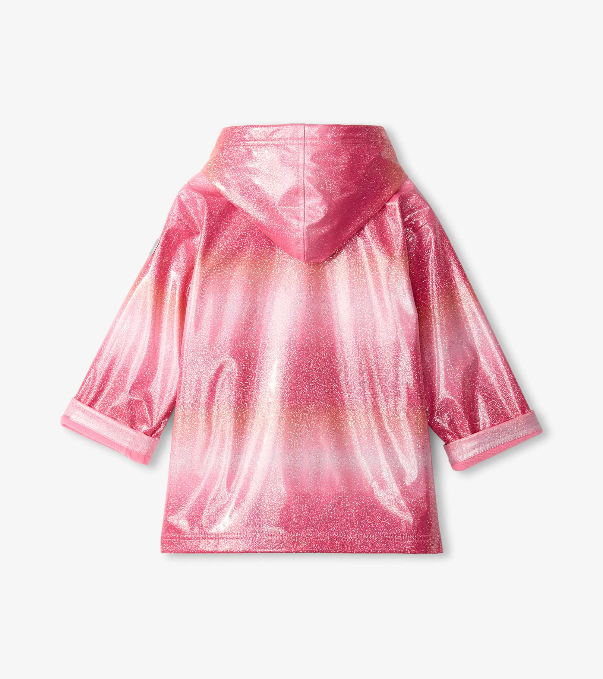 Shimmer Stripe Rain Jacket