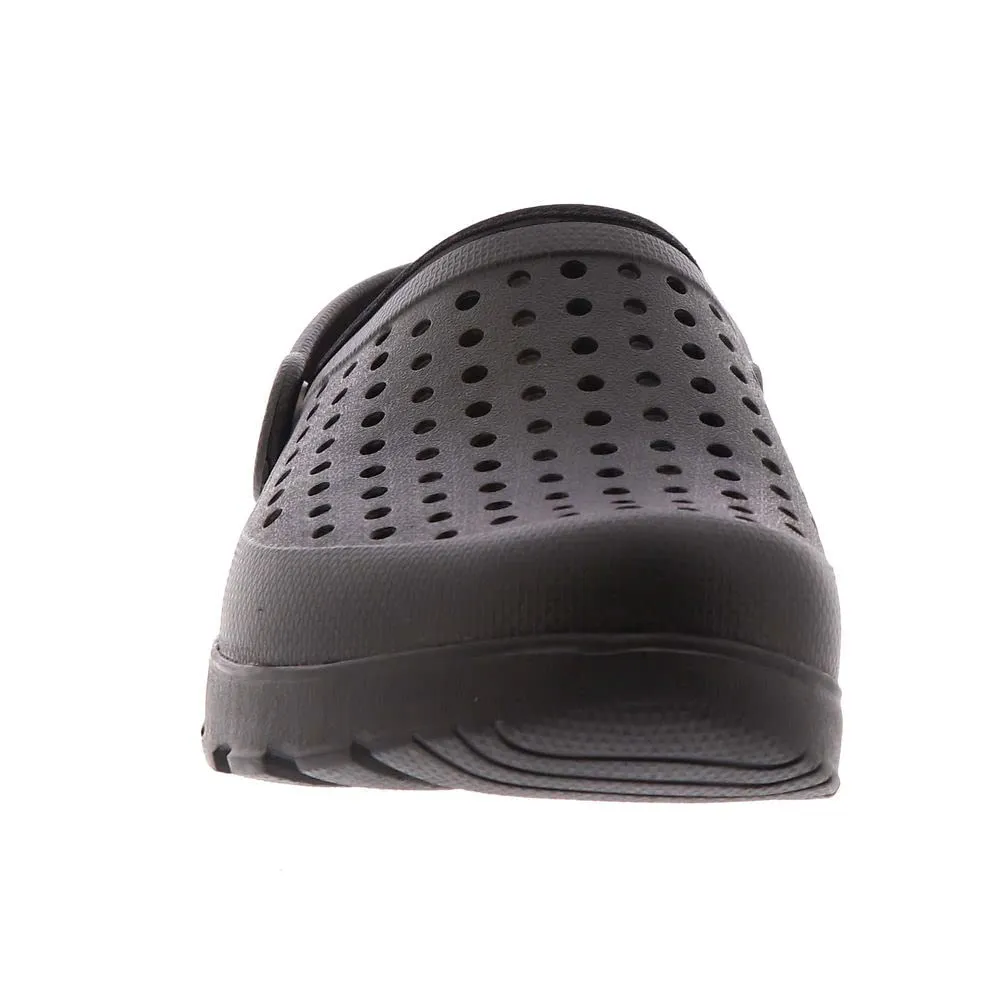 Skechers Foamies Footsteps-Mountainside Clog Women's Slip On 8 Black