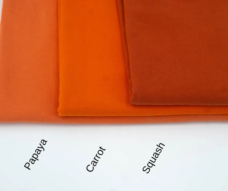 Squash - LUXE Solids Jersey Knit - 1/2 Metre
