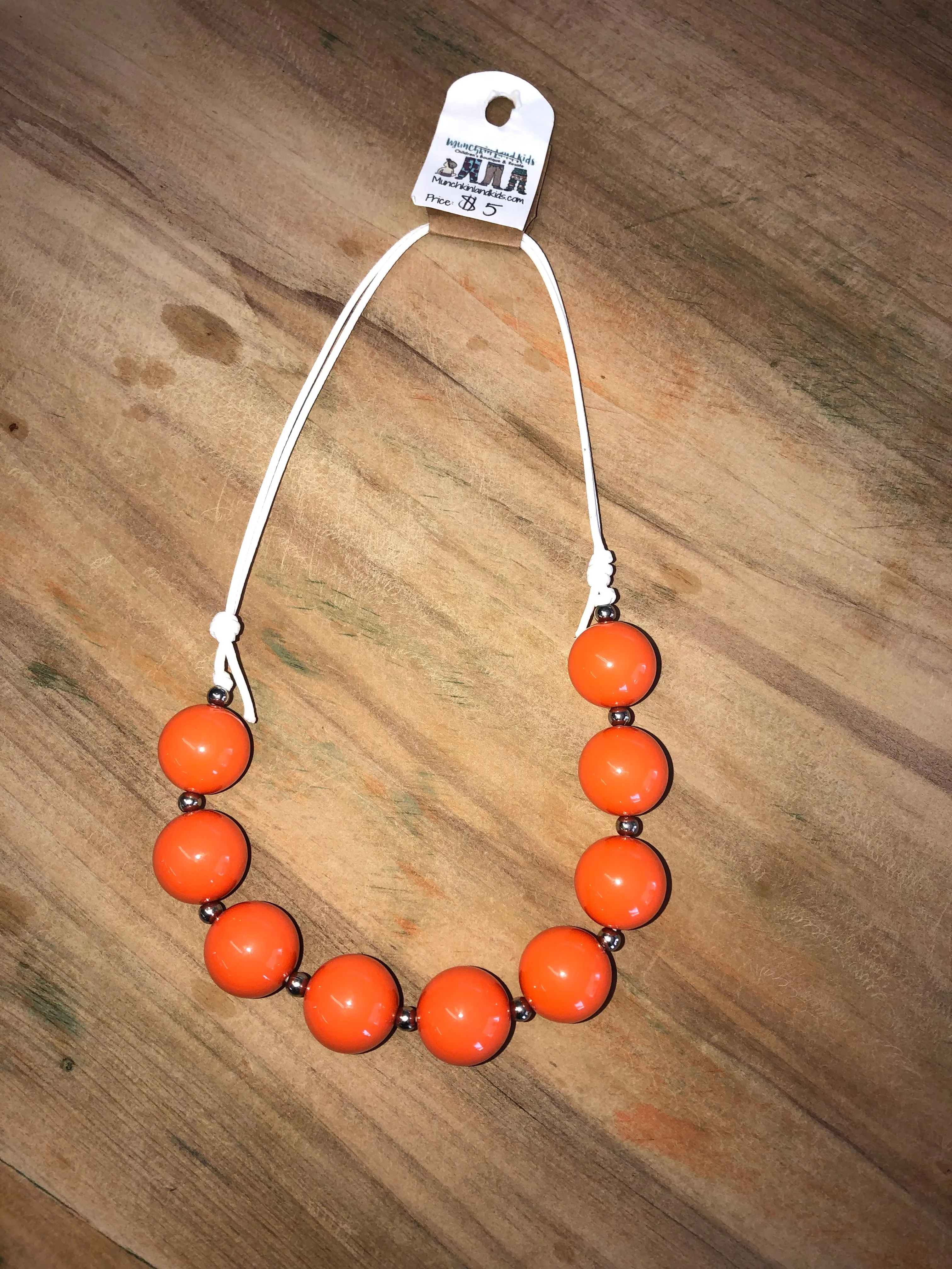 String chunky necklaces