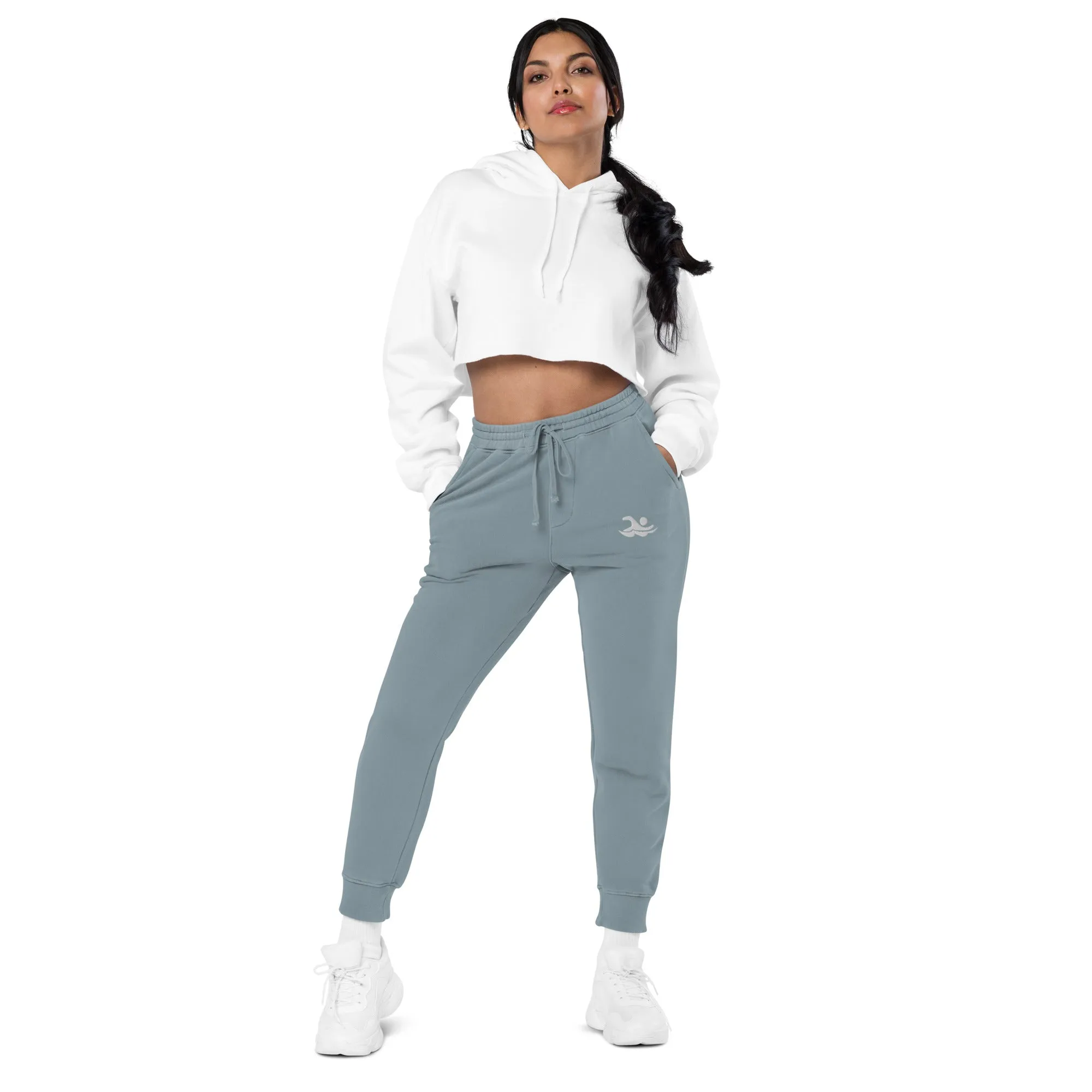 Swim Logo Pigment-Dyed Premium Unisex Sweatpant