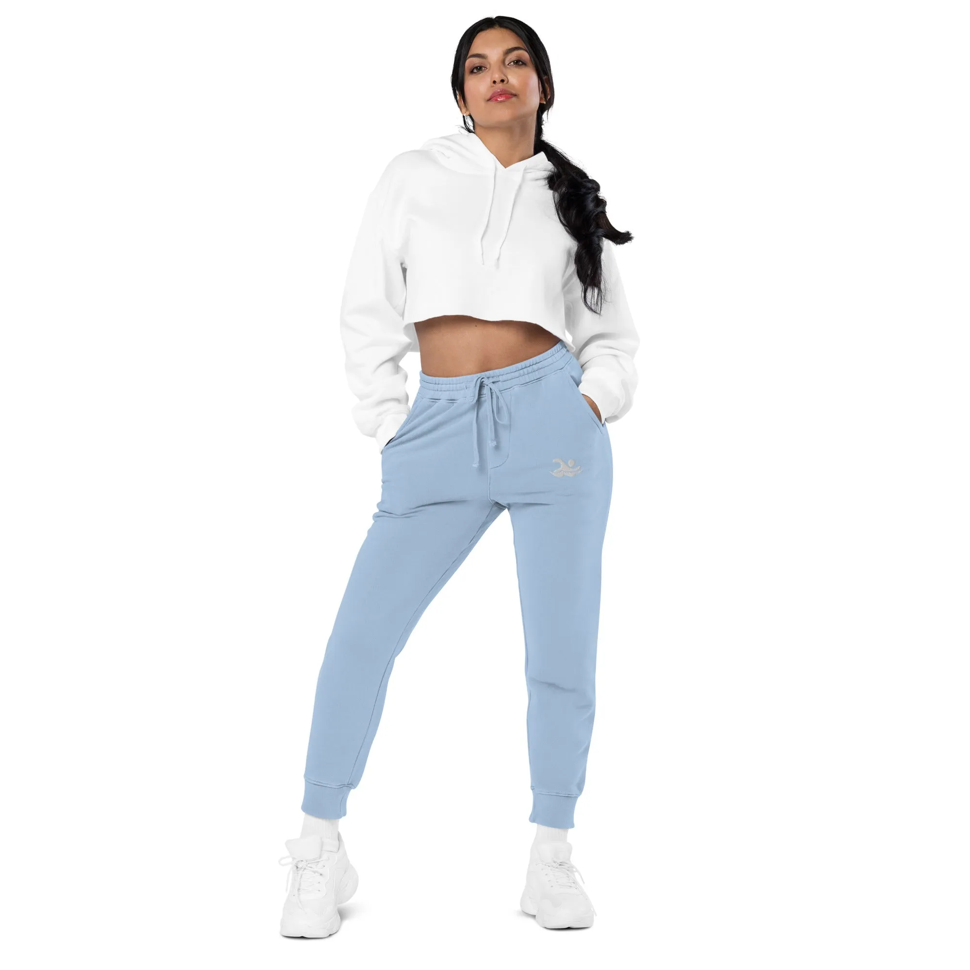 Swim Logo Pigment-Dyed Premium Unisex Sweatpant