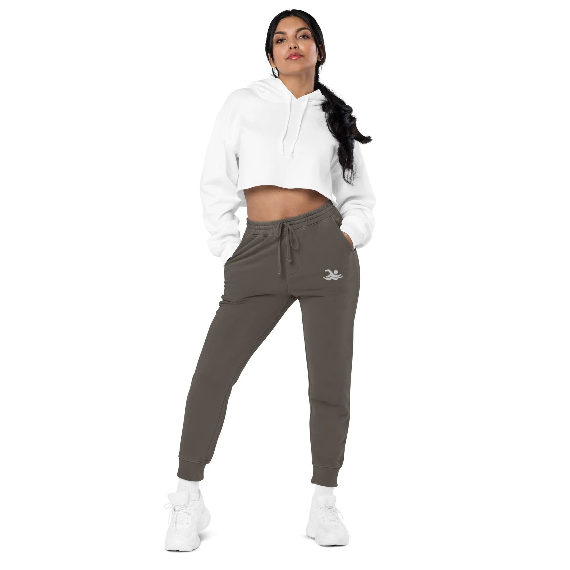 Swim Logo Pigment-Dyed Premium Unisex Sweatpant