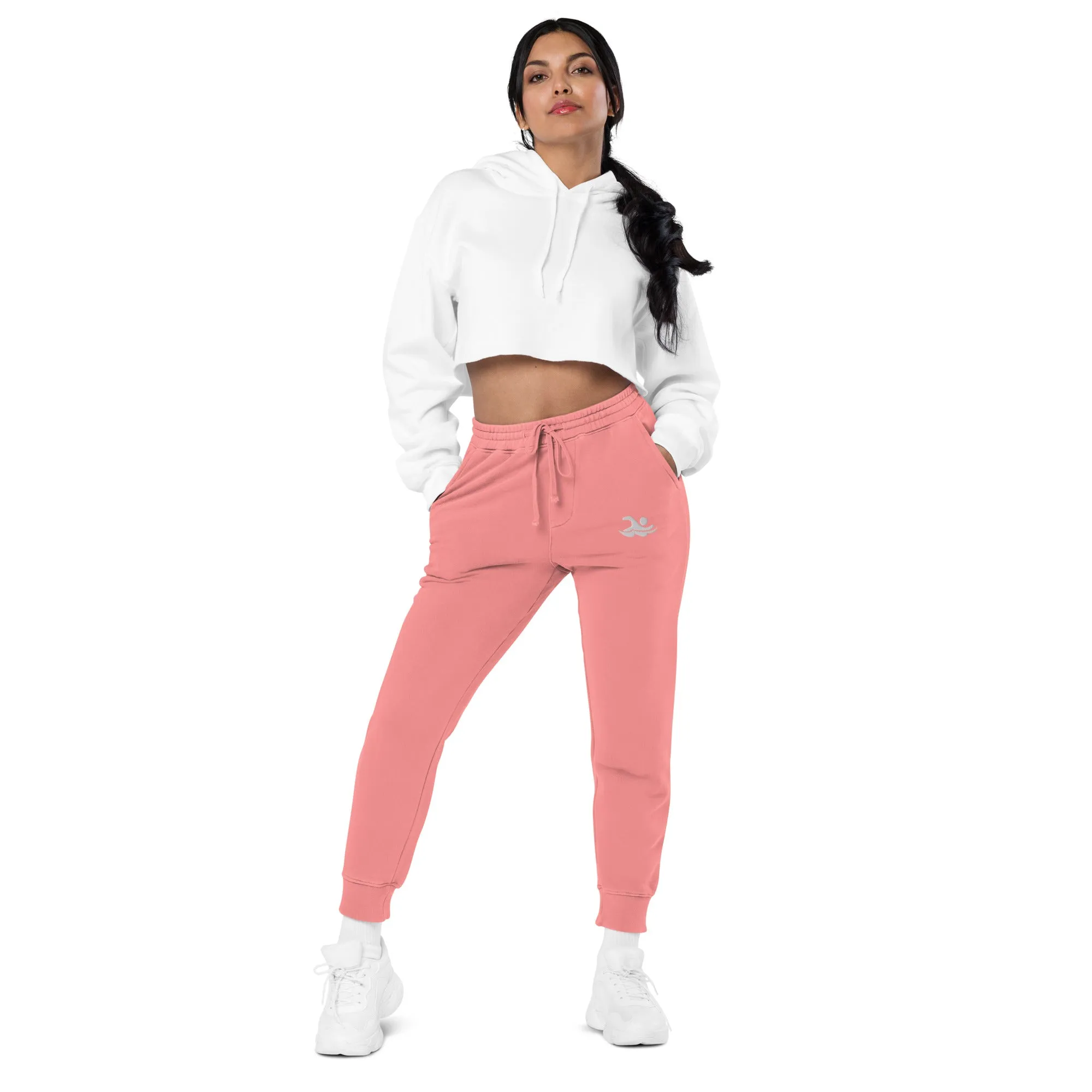 Swim Logo Pigment-Dyed Premium Unisex Sweatpant