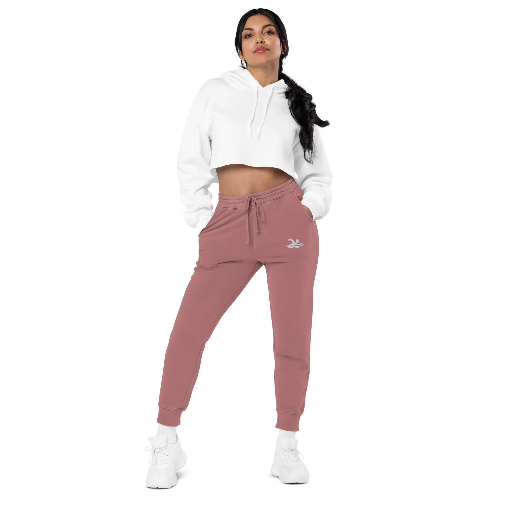 Swim Logo Pigment-Dyed Premium Unisex Sweatpant