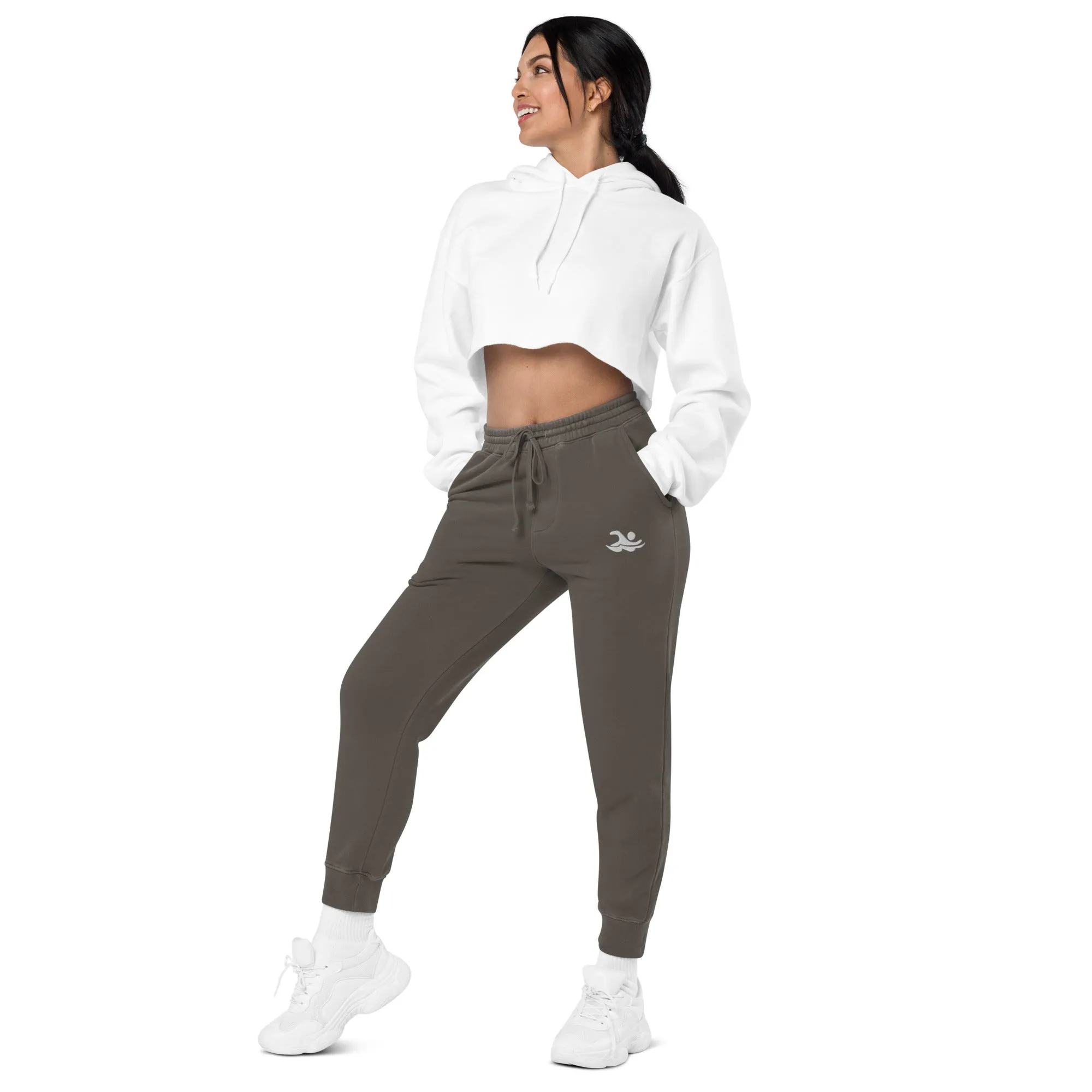 Swim Logo Pigment-Dyed Premium Unisex Sweatpant