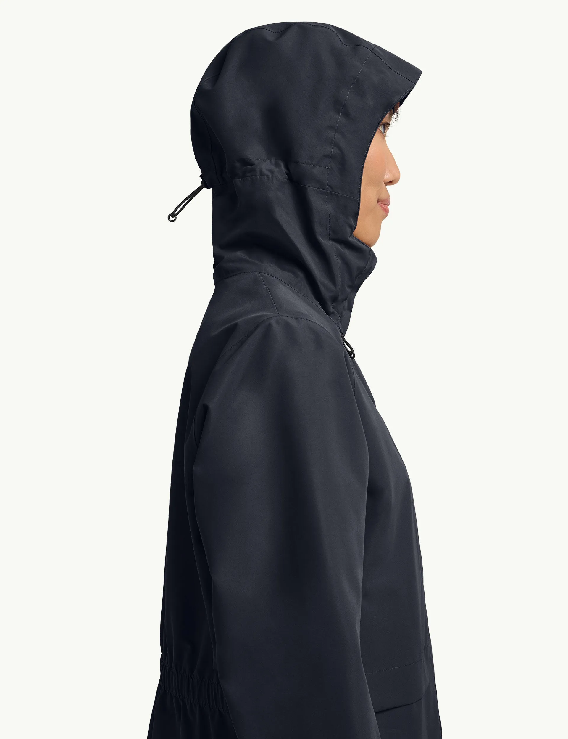 Terraview 2 Layer Coat - Dark Navy