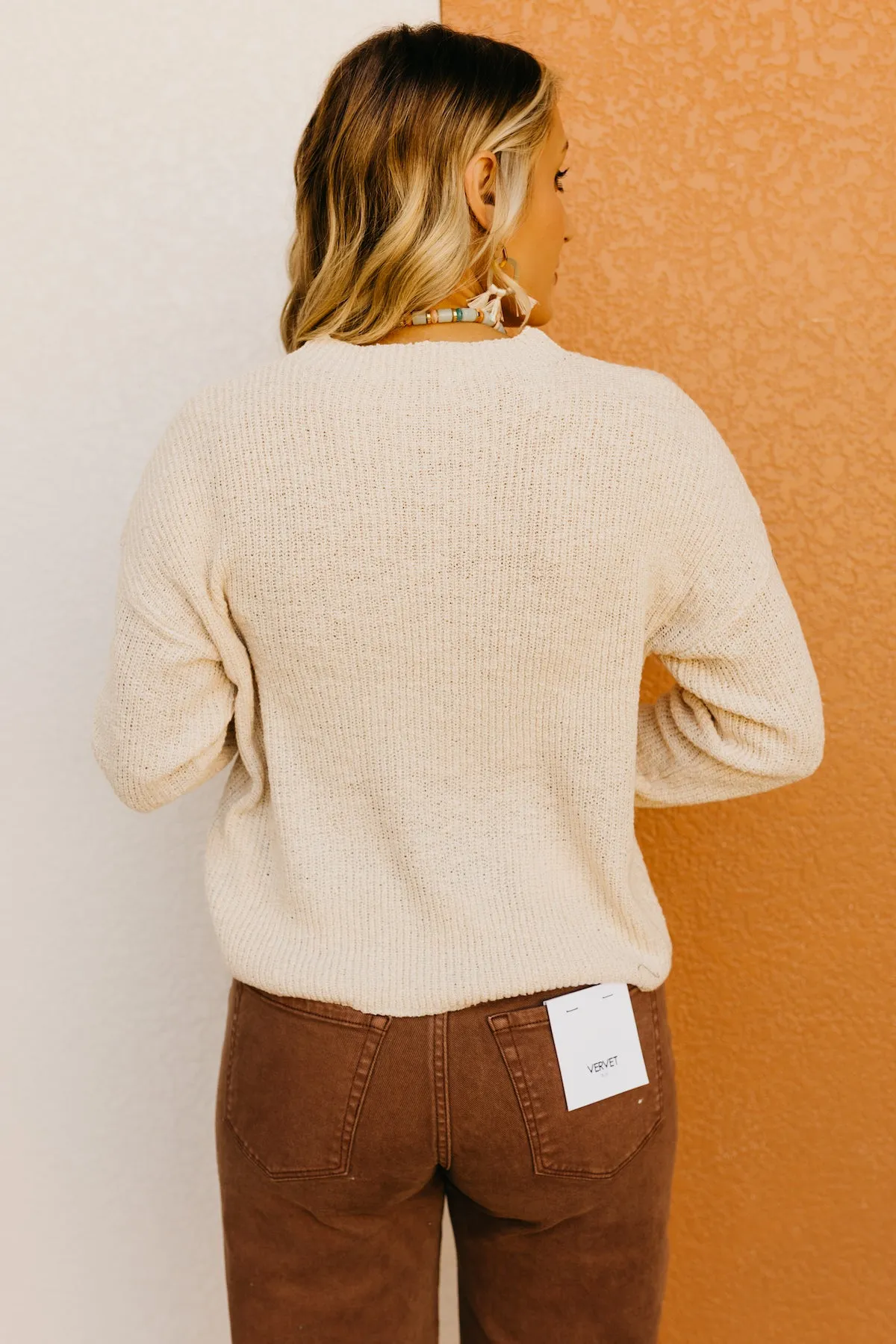 The Marianna Chunky Pocket Sweater