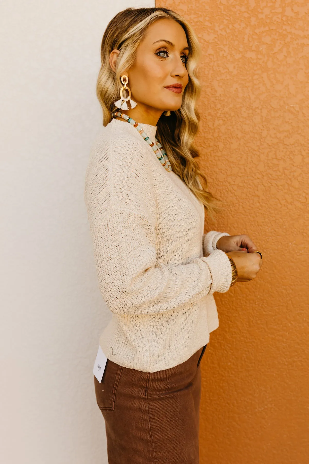 The Marianna Chunky Pocket Sweater