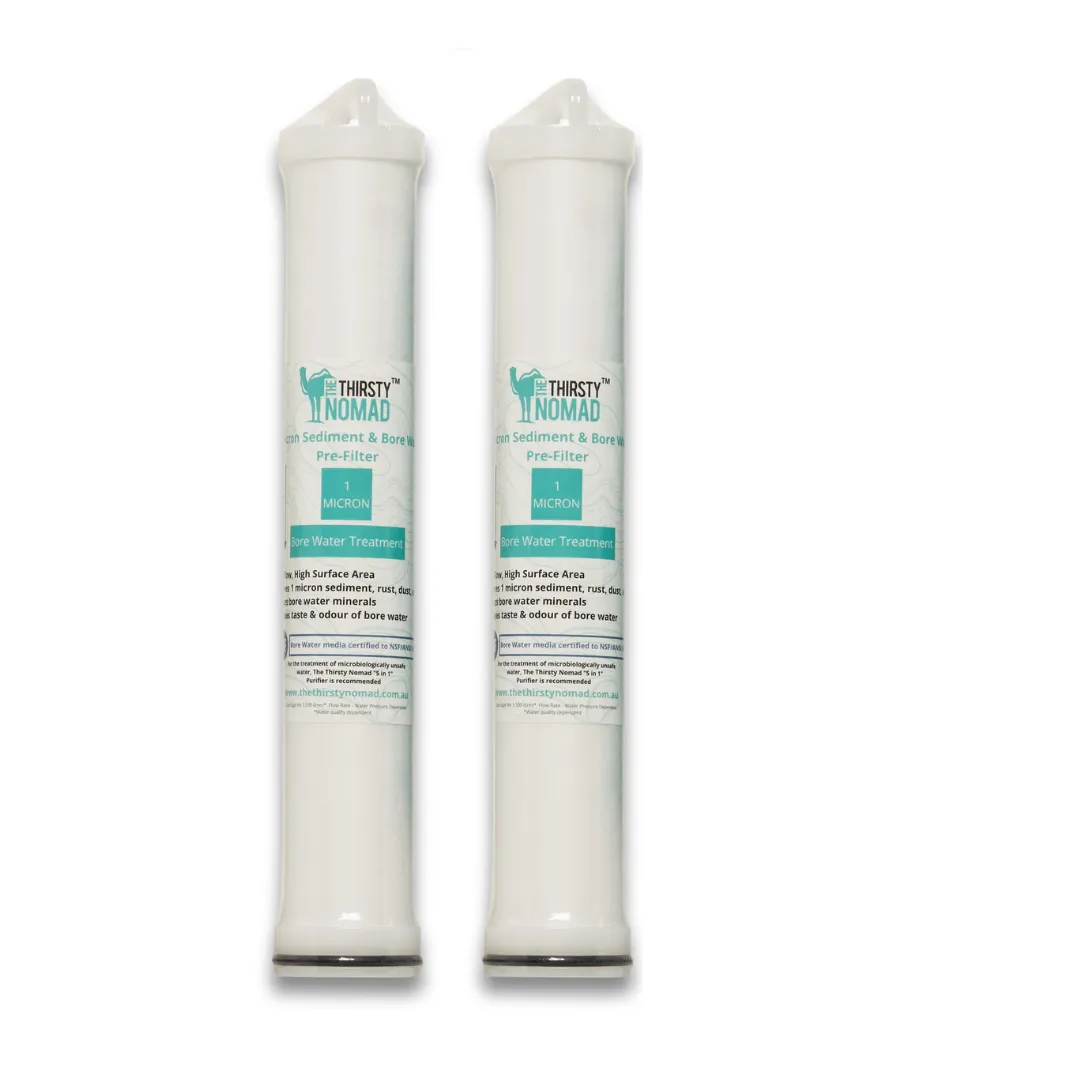 Thirsty Nomad Bore Water & 1 Micron Sediment Pre-Filter