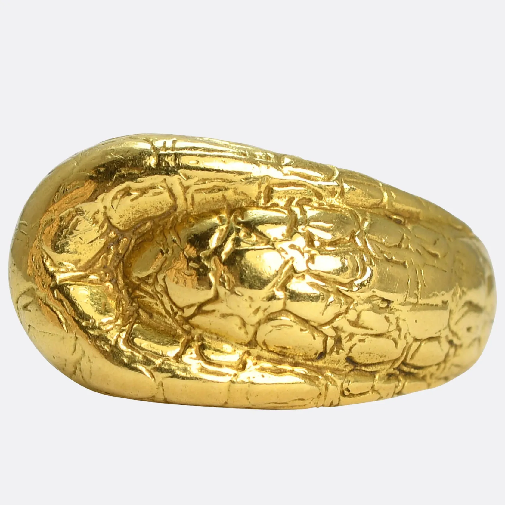 Tiffany & Co 18k Gold Buckle Ring