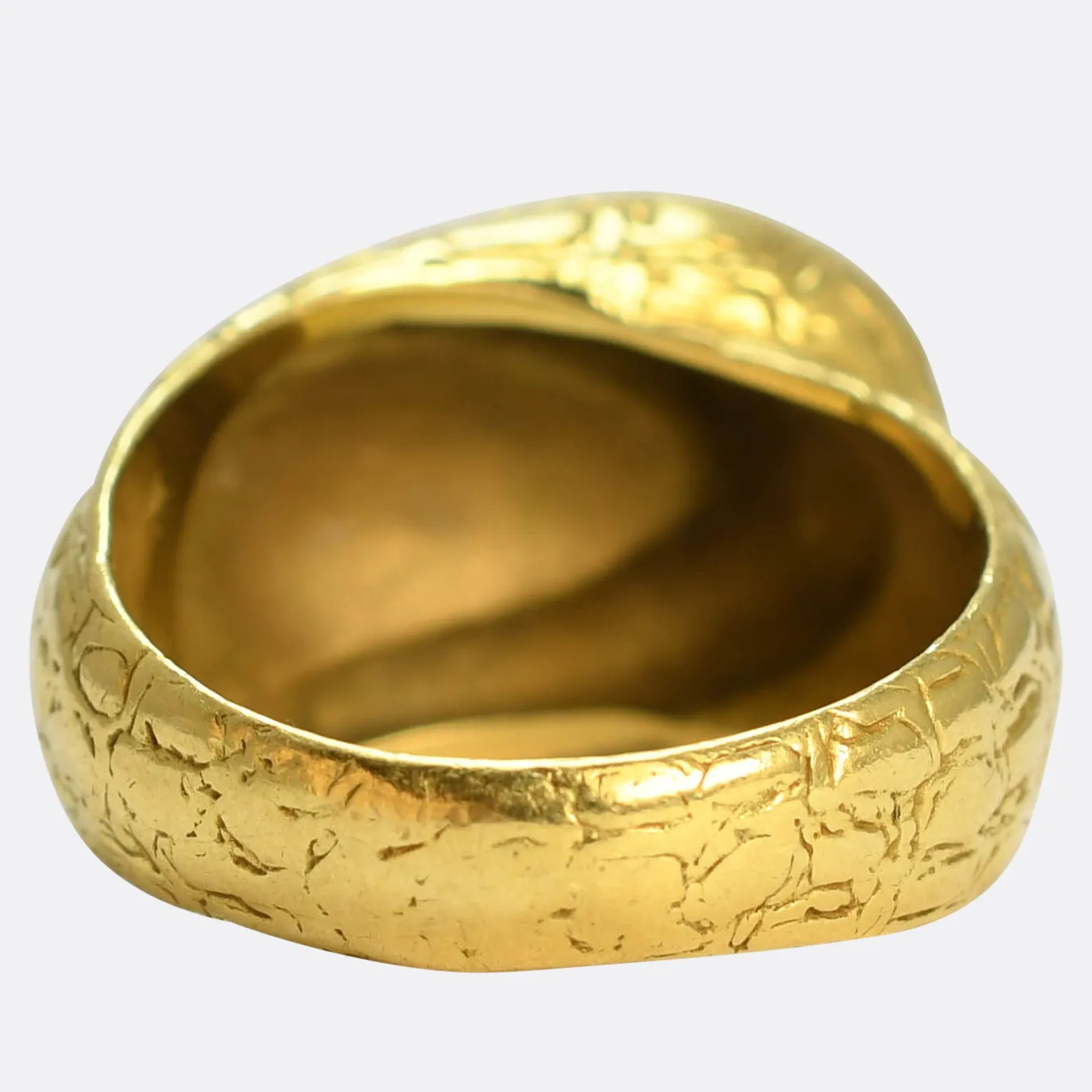 Tiffany & Co 18k Gold Buckle Ring