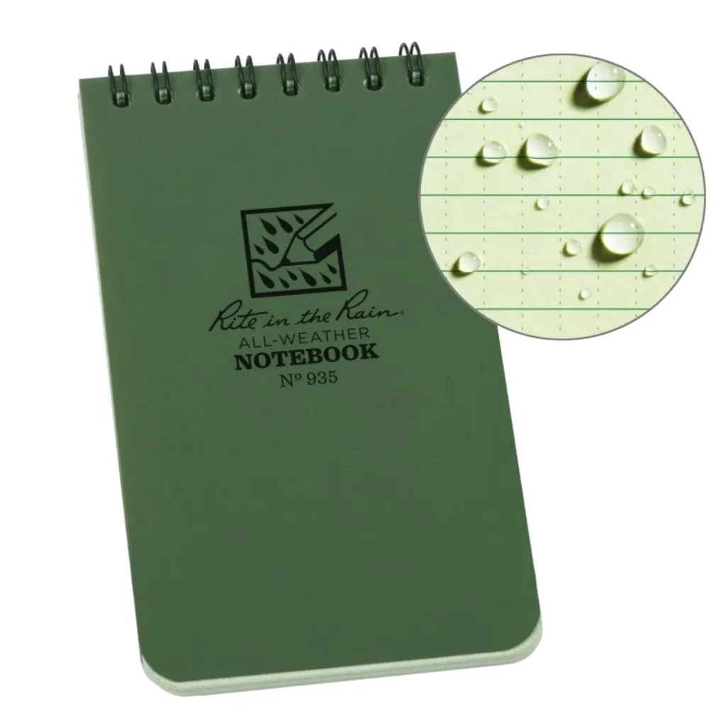 Top Spiral Notebook 3 x 5 in