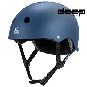 Triple 8 - Deep Cover Helmet Navy Matte