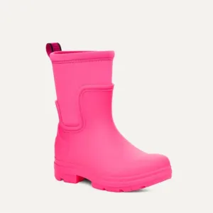 UGG Kids' Droplet Mid Rainboot Taffy Pink,size 1 gently used