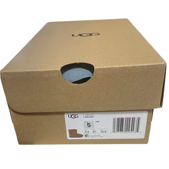 UGG Unisex-Child T Keelan Ii Fashion Boots.Color: Chestnut Size: Toddlers 5