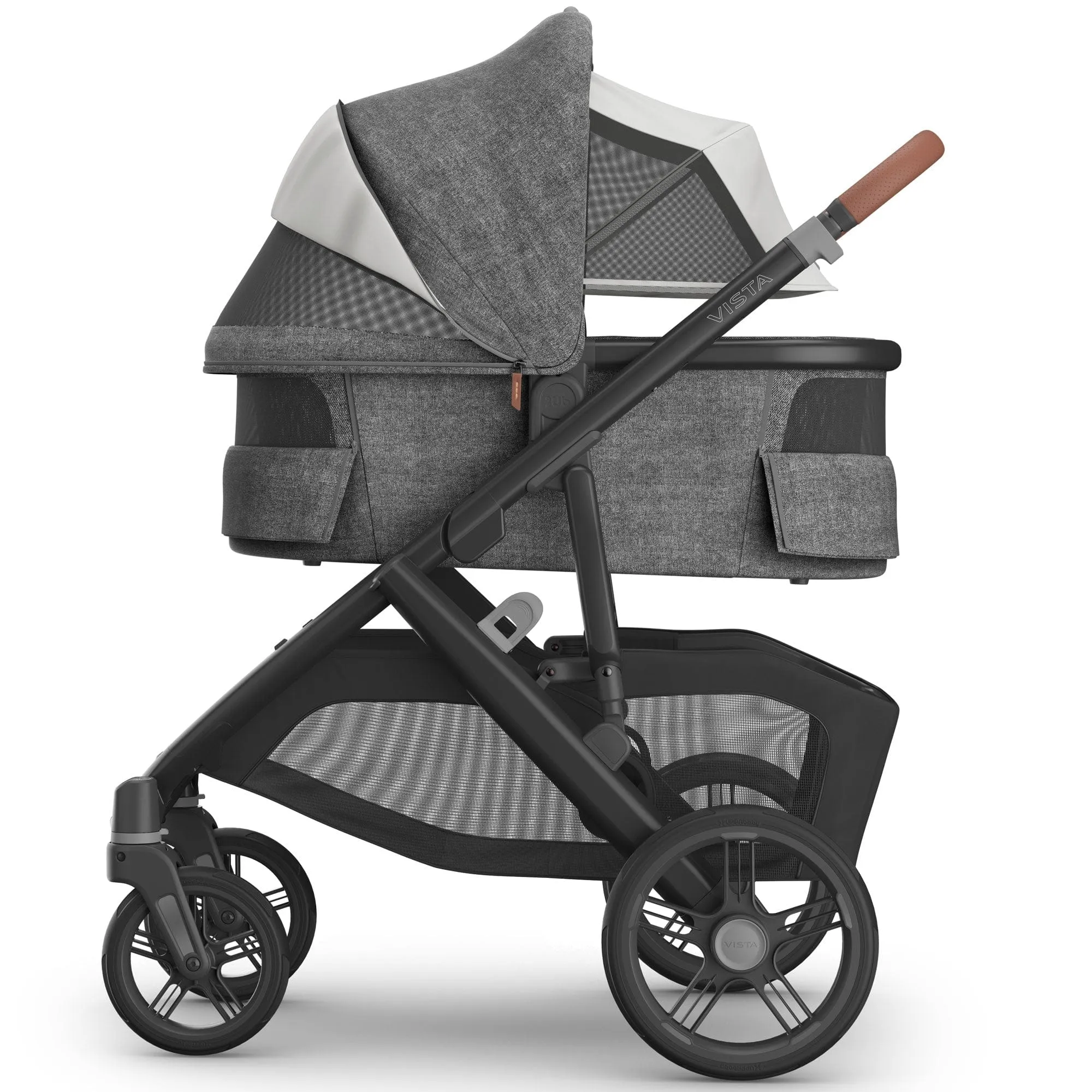 Uppababy Vista V3 Duo Complete Bundle in Greyson