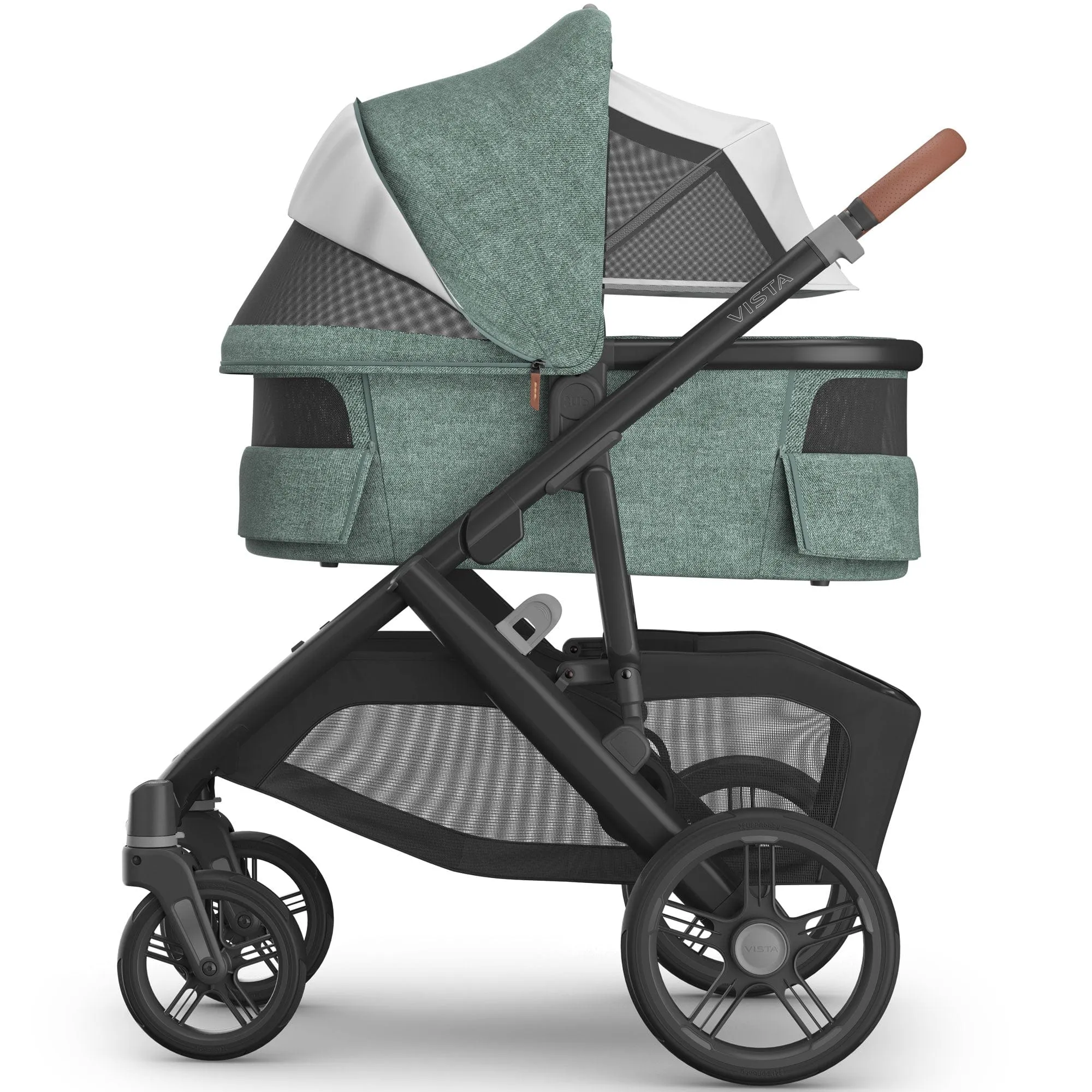 Uppababy Vista V3 Twin Complete Bundle in Gwen