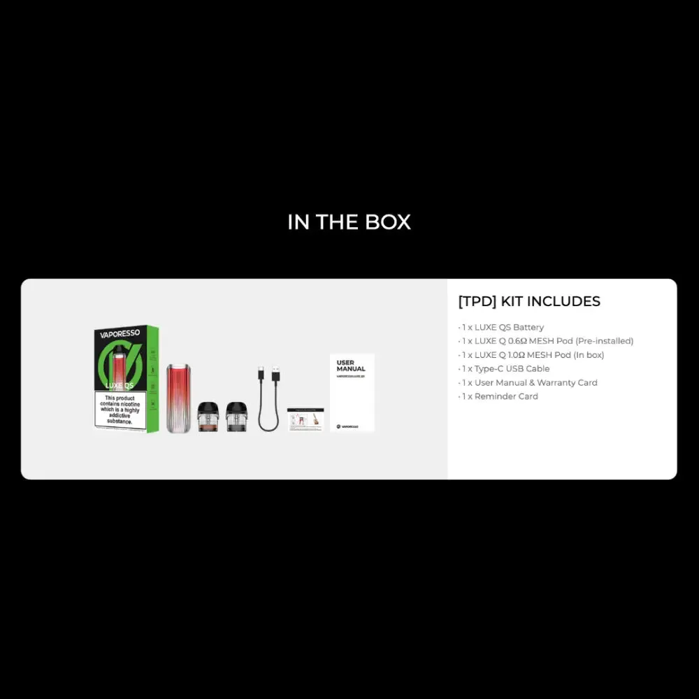 Vaporesso Luxe QS Pod Kit