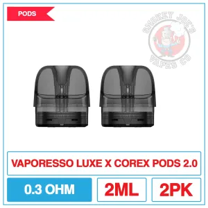 Vaporesso - Luxe x - Corex 2.0 Replacement Pods