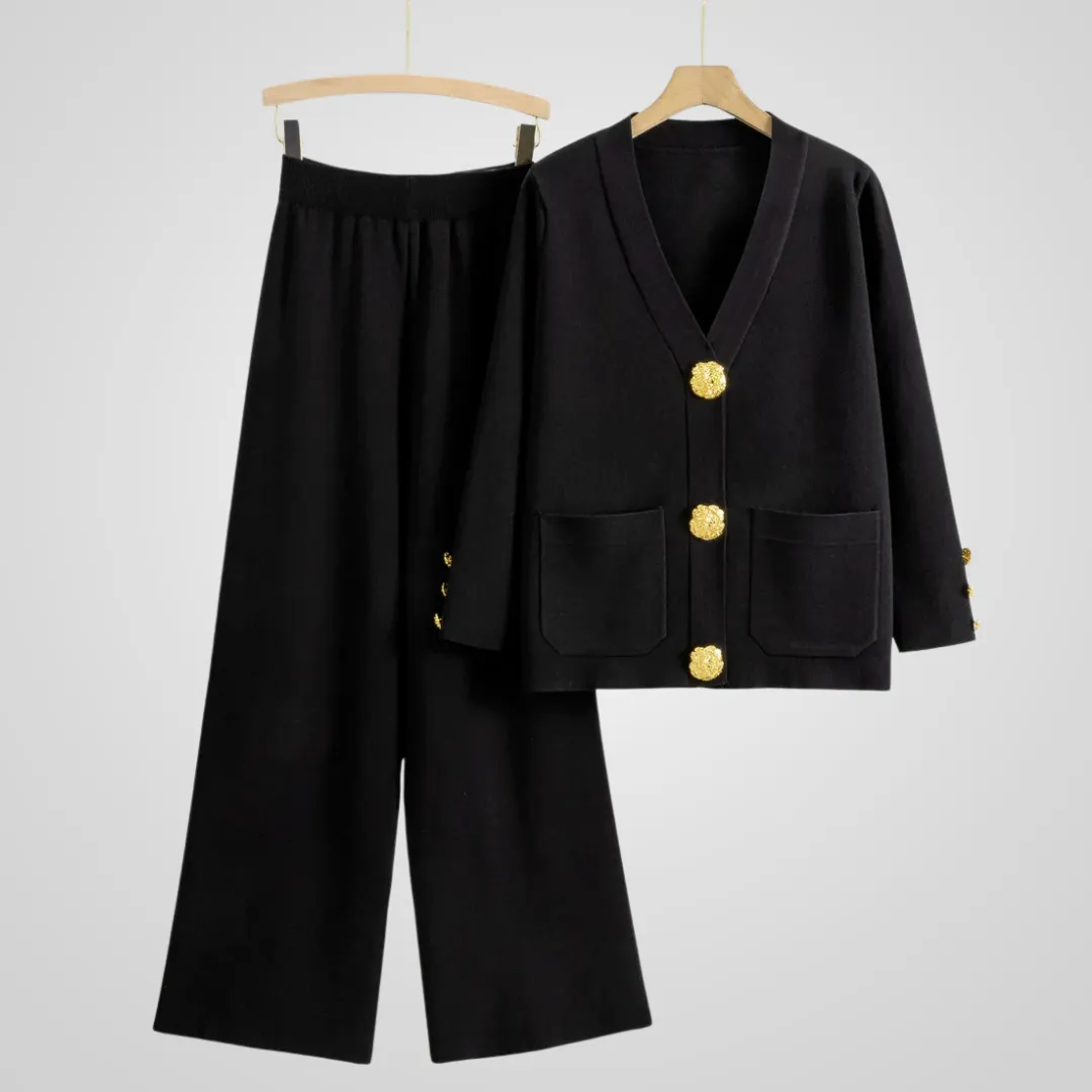 Victoria Wear | Elegant Knit Two-Piece Set