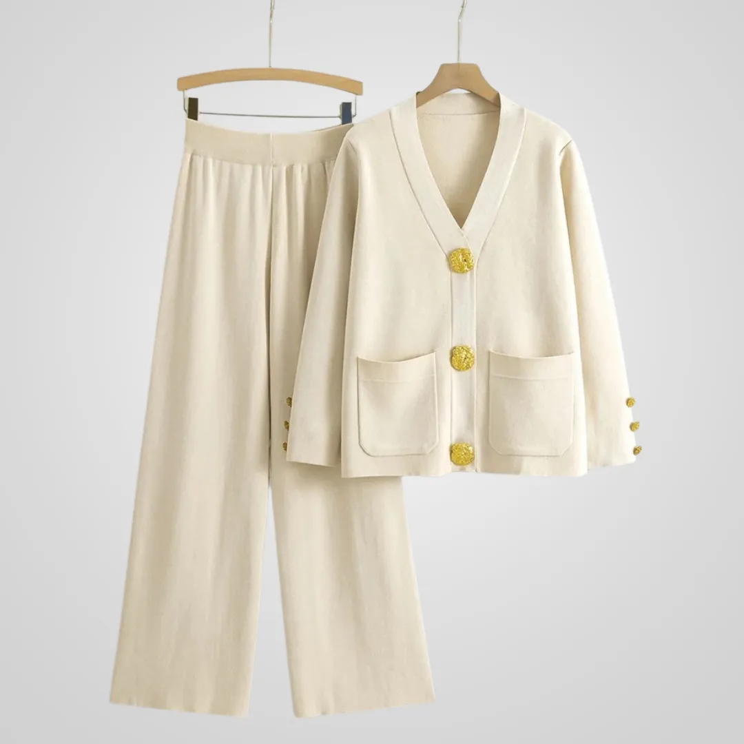 Victoria Wear | Elegant Knit Two-Piece Set