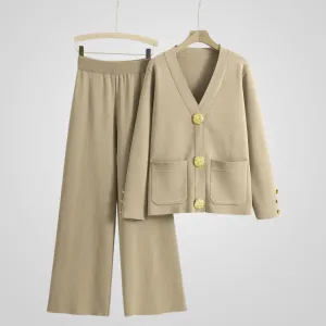 Victoria Wear | Elegant Knit Two-Piece Set