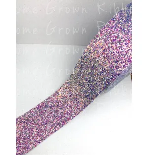 Viola Chunky 3" Glitter Ribbon
