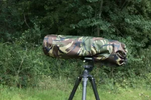 Waterproof Lens Rain Cover For Sigma 120-400  DG OS HSM in DPM Camo, Olive green, Black colours