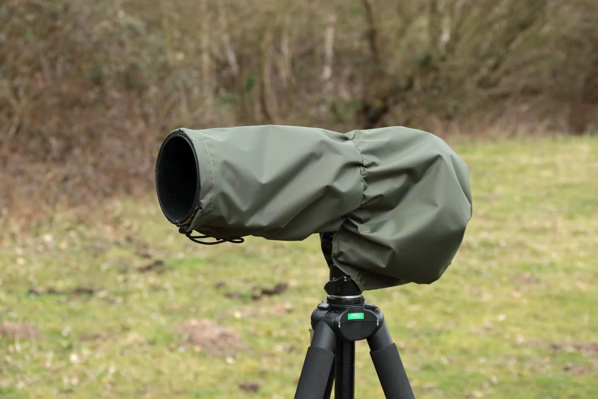 Waterproof Lens Rain Cover For Sigma 120-400  DG OS HSM in DPM Camo, Olive green, Black colours