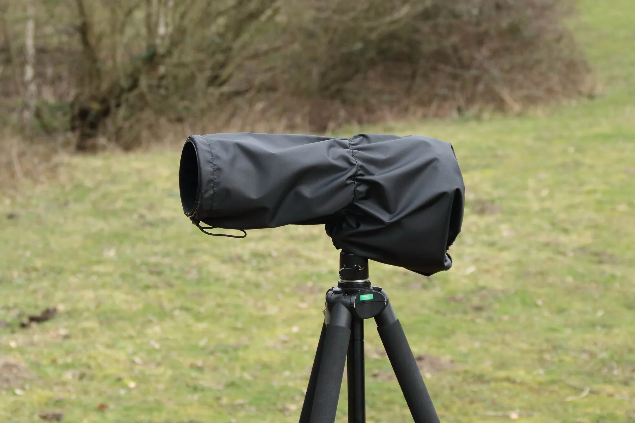 Waterproof Lens Rain Cover For Sigma 120-400  DG OS HSM in DPM Camo, Olive green, Black colours