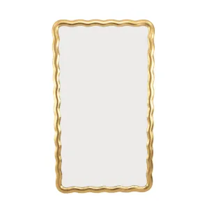 Wavy Gilded Mirror